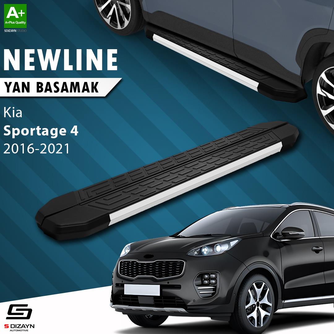 Kia Sportage 4 NewLine Aluminyum Yan Basamak 173 Cm 2016-2021 A+ Kalite