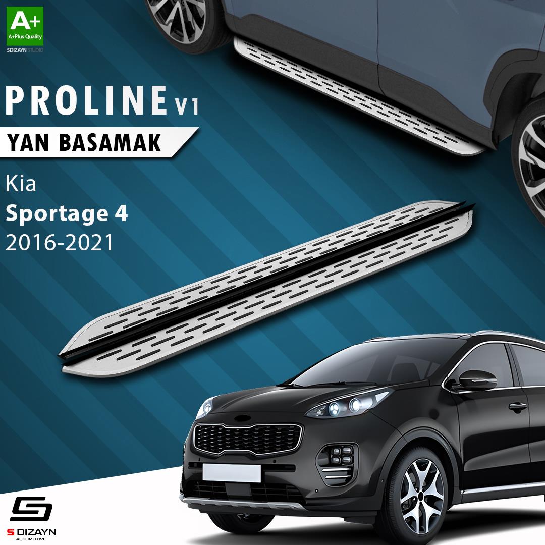 Kia Sportage 4 OEM Still Pro V1 Aluminyum Yan Basamak 173 Cm 2016-2021 A+ Kalite