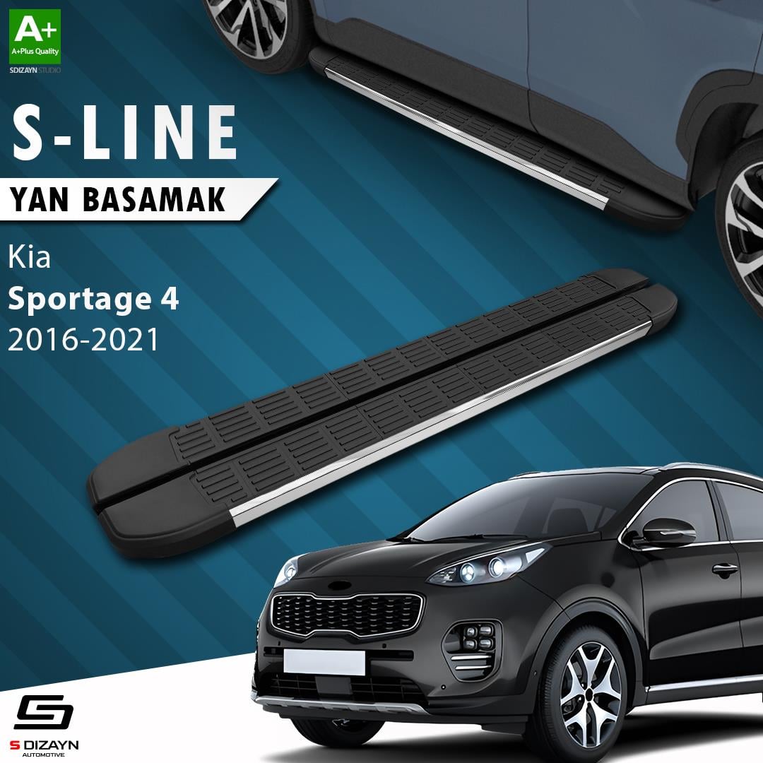 Kia Sportage 4 S-Line Krom Yan Basamak 173 Cm 2016-2021 A+ Kalite