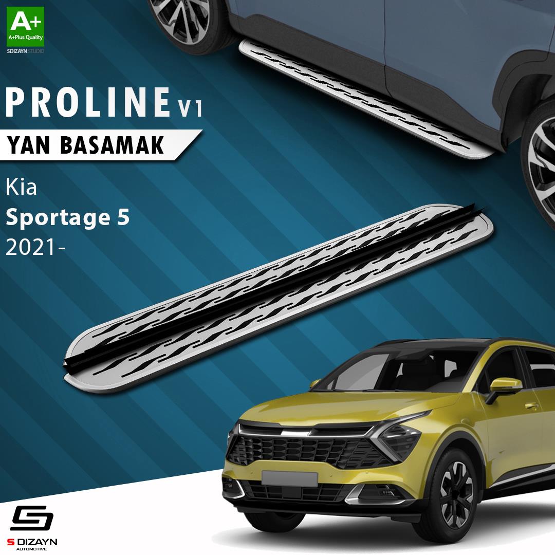 Kia Sportage 5 OEM Still Pro V2 Aluminyum Yan Basamak 173 Cm 2021 Üzeri A+ Kalite
