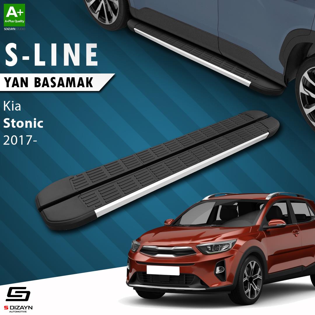 Kia Stonic S-Line Aluminyum Yan Basamak 173 Cm 2017 Üzeri A+ Kalite