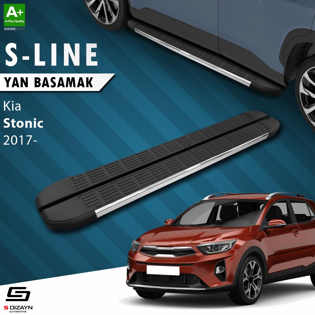 Kia Stonic S-Line Krom Yan Basamak 173 Cm 2017 Üzeri A+ Kalite