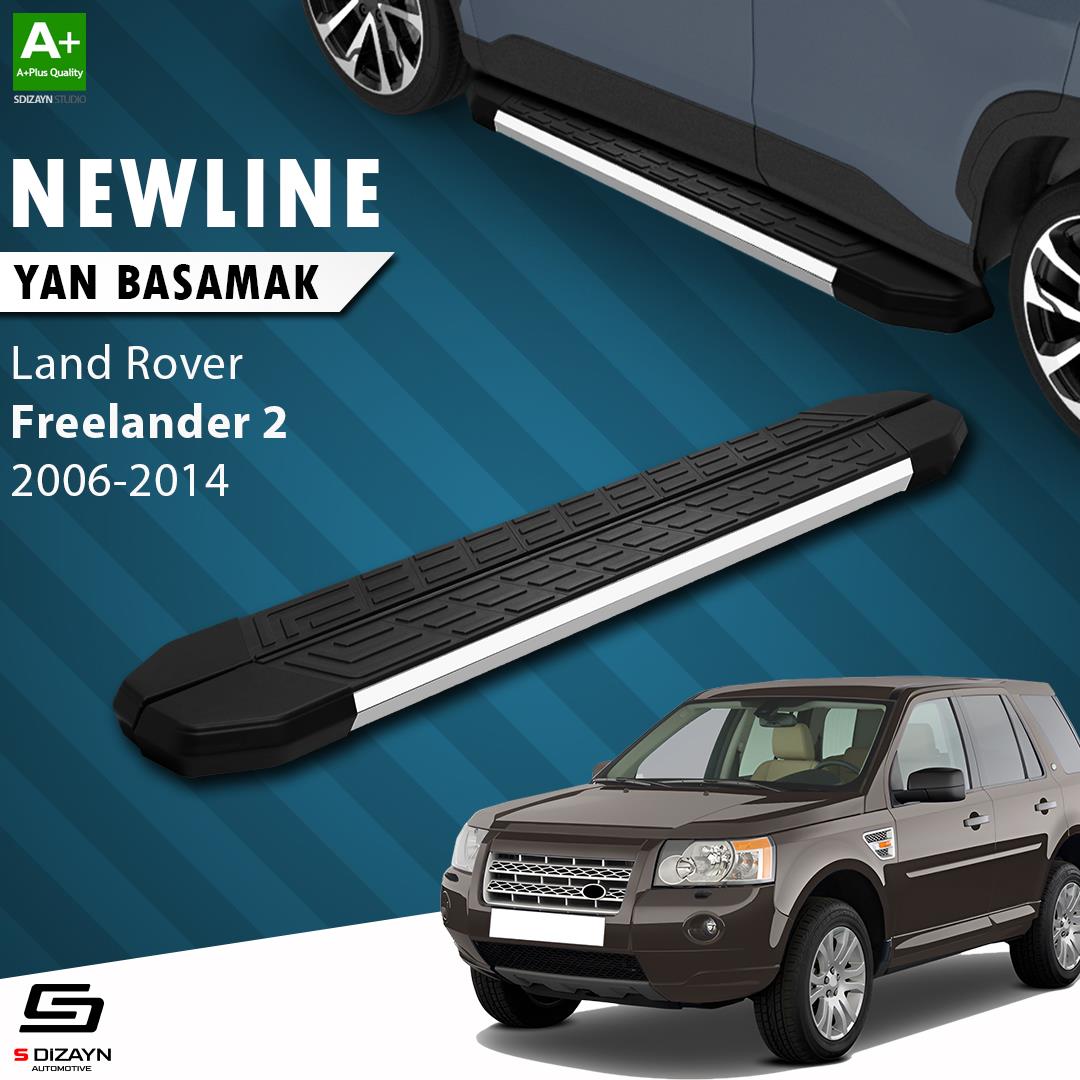 Land Rover Freelander 2 NewLine Krom Yan Basamak 173 Cm 2006-2014 A+ Kalite