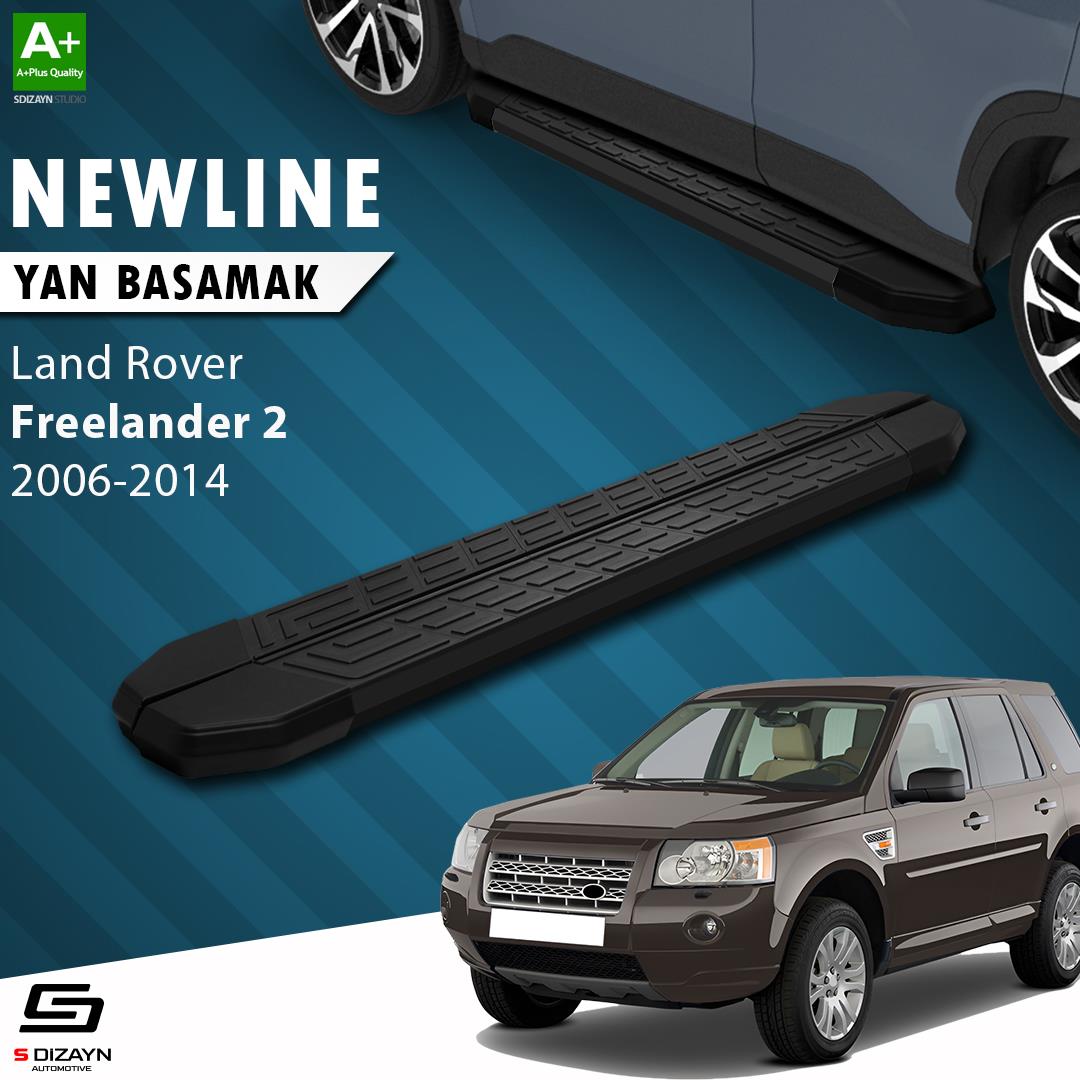 Land Rover Freelander 2 NewLine Siyah Yan Basamak 173 Cm 2006-2014 A+ Kalite