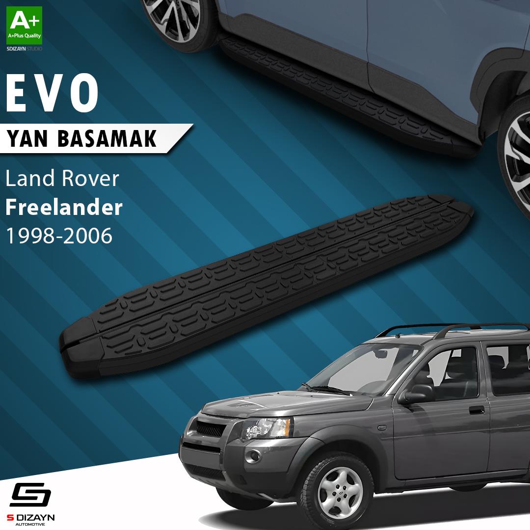 Land Rover Freelander Evo Siyah Yan Basamak 163 Cm 1998-2006 A+ Kalite