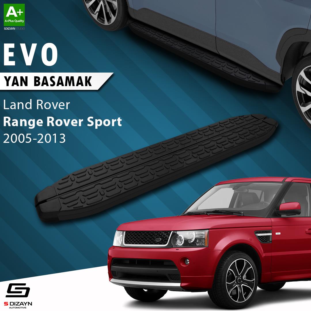 Land Rover Range Rover Sport Evo Siyah Yan Basamak 183 Cm 2005-2013 A+ Kalite