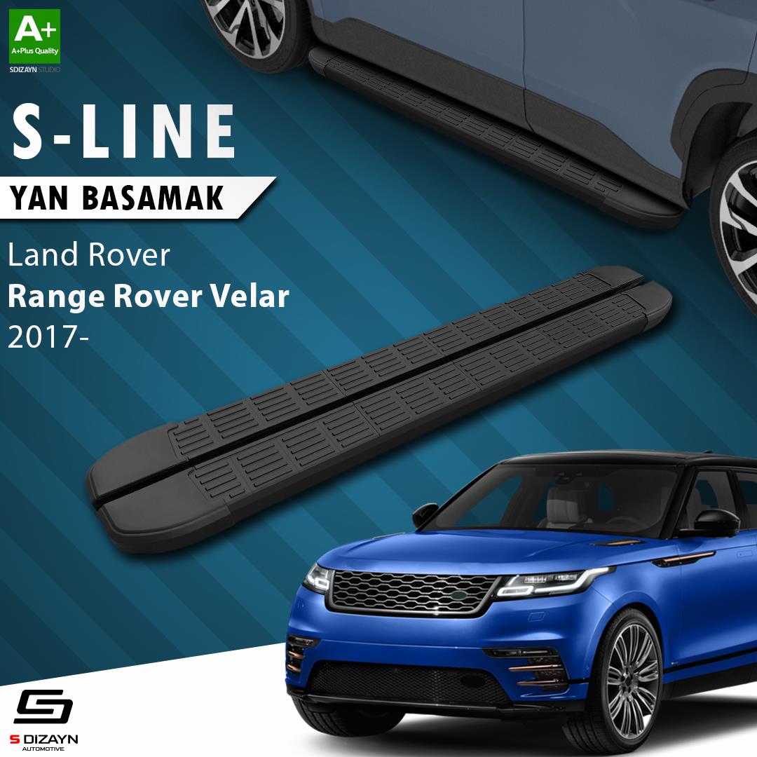 Land Rover Range Rover Velar S-Line Siyah Yan Basamak 193 Cm 2017 Üzeri A+ Kalite