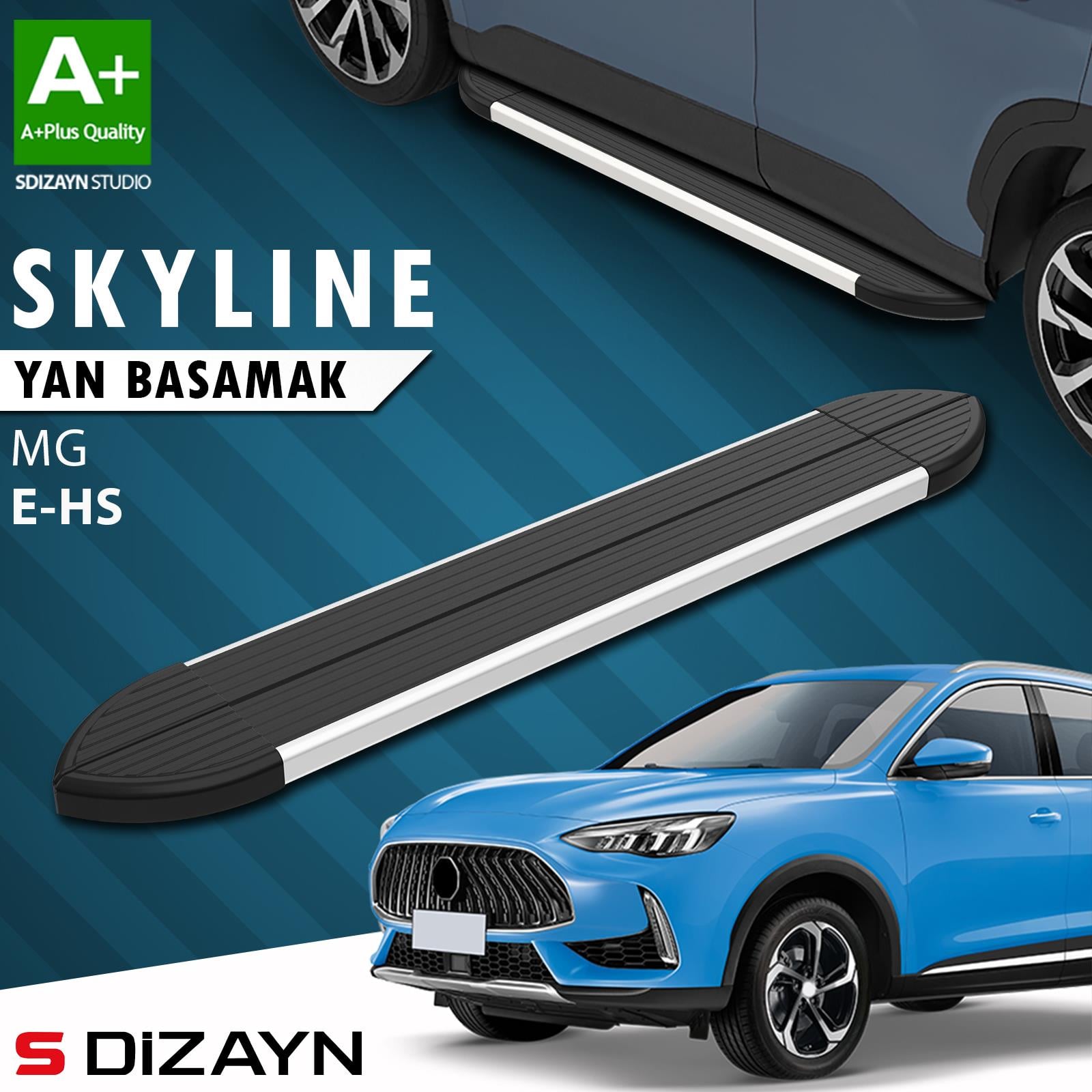 MG E-HS Skyline Aluminyum Yan Basamak 183 Cm 2021-2024 A+ Kalite