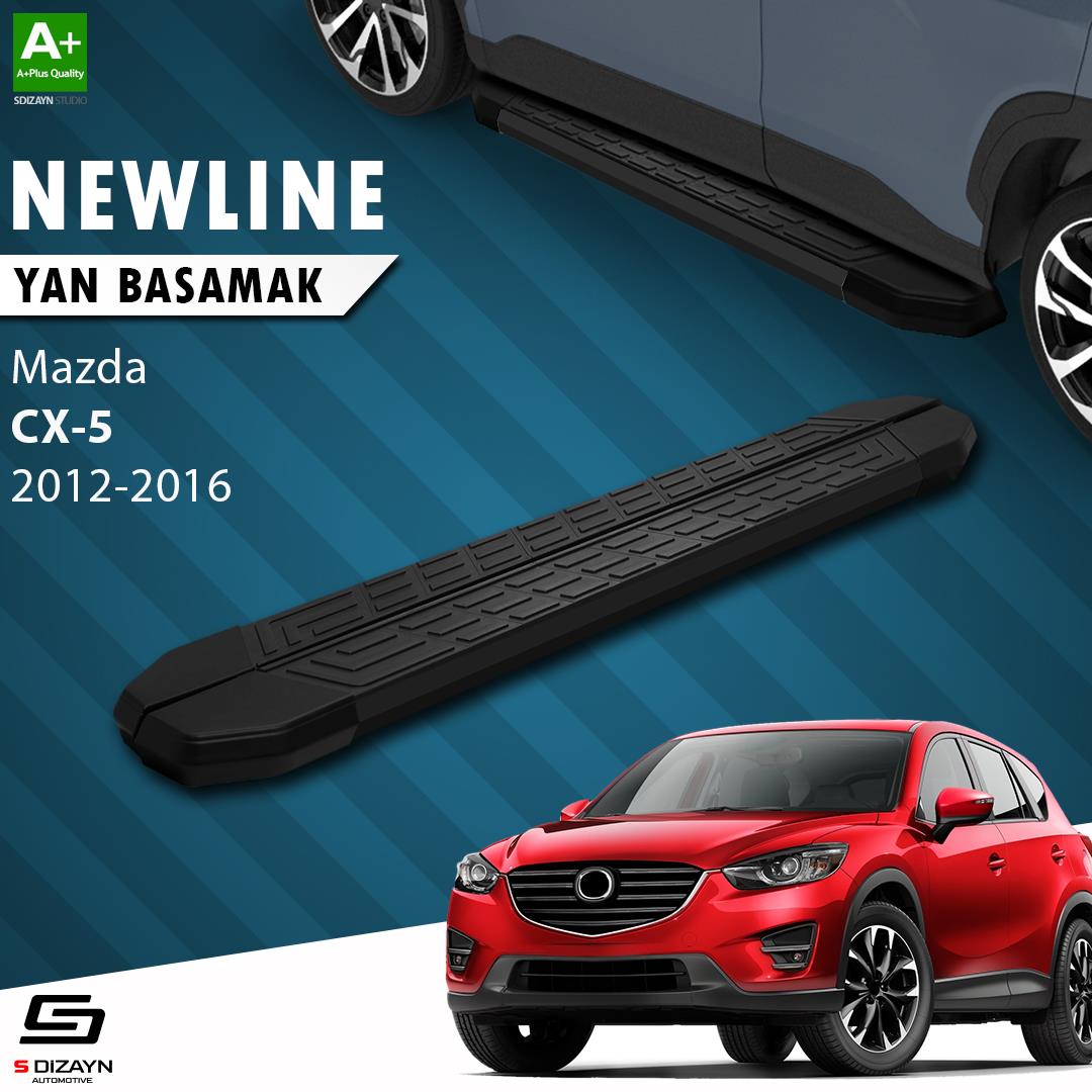 Mazda CX-5 NewLine Siyah Yan Basamak 183 Cm 2012-2016 A+ Kalite