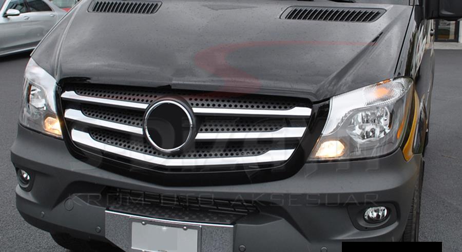 S-Dizayn Mercedes Sprinter W906 Krom Ön Panjur 5 Prç 2013-2019