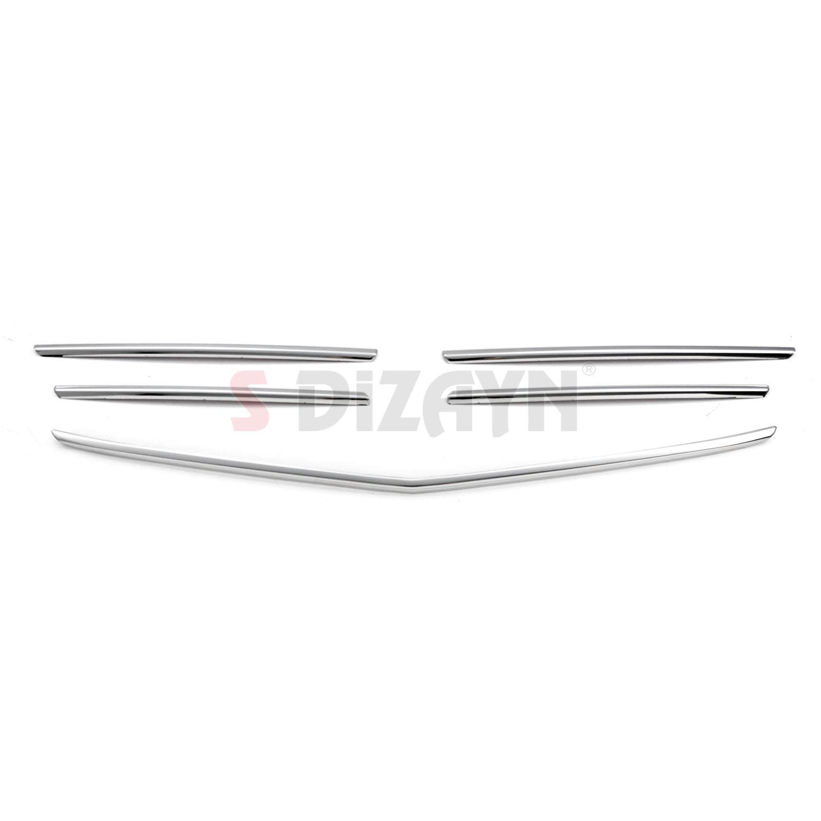 S-Dizayn Mercedes Vito W447 Krom Ön Panjur Dar Model 5 Prç. 2014-2020