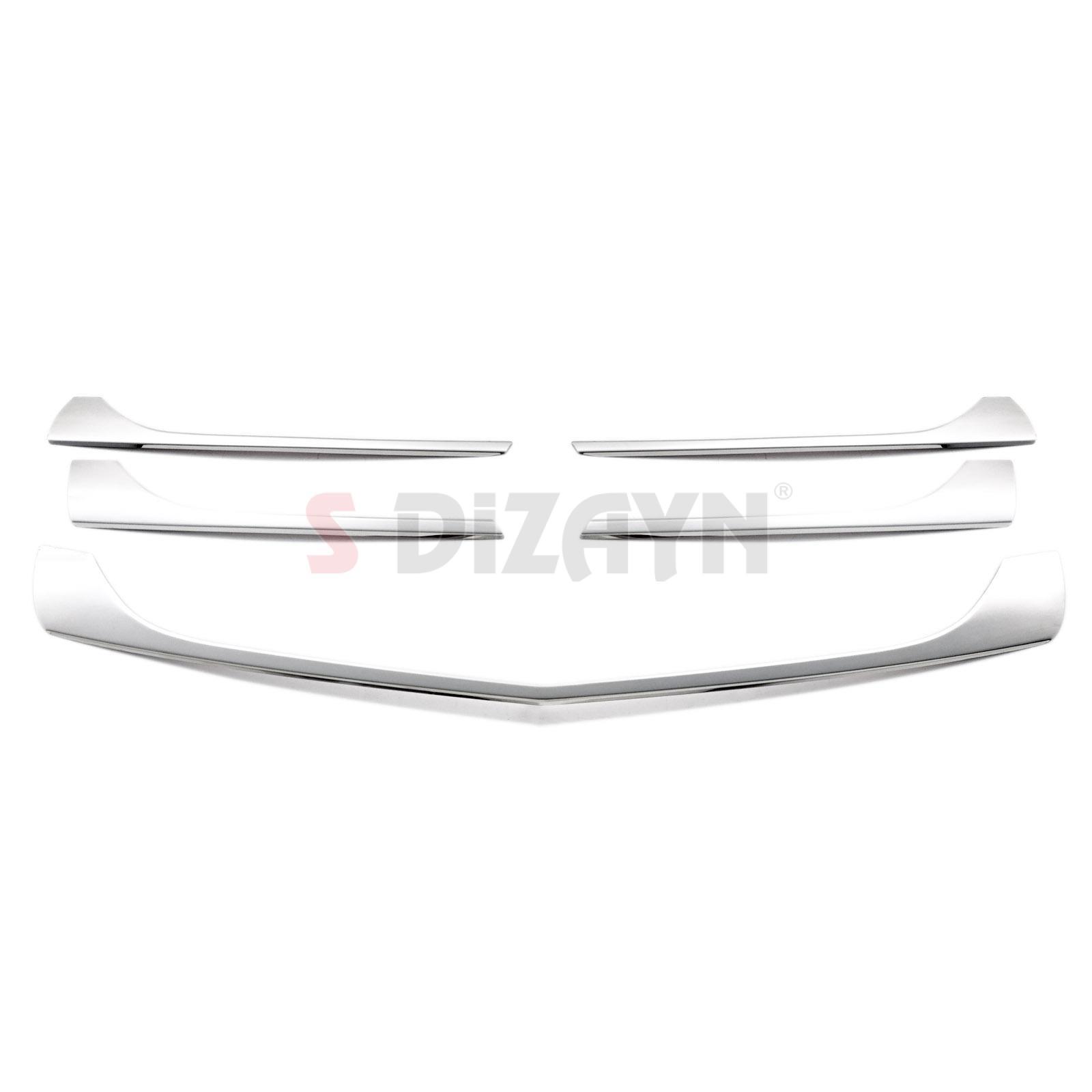 S-Dizayn Mercedes Vito W447 Krom Ön Panjur Geniş Model 5 Prç. 2014-2020