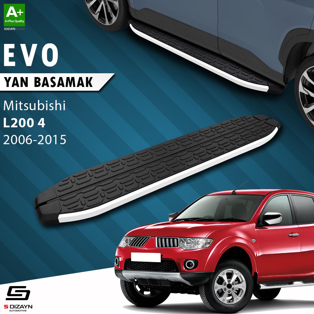 Mitsubishi L200 4 Evo Aluminyum Yan Basamak 193 Cm 2006-2015 A+ Kalite