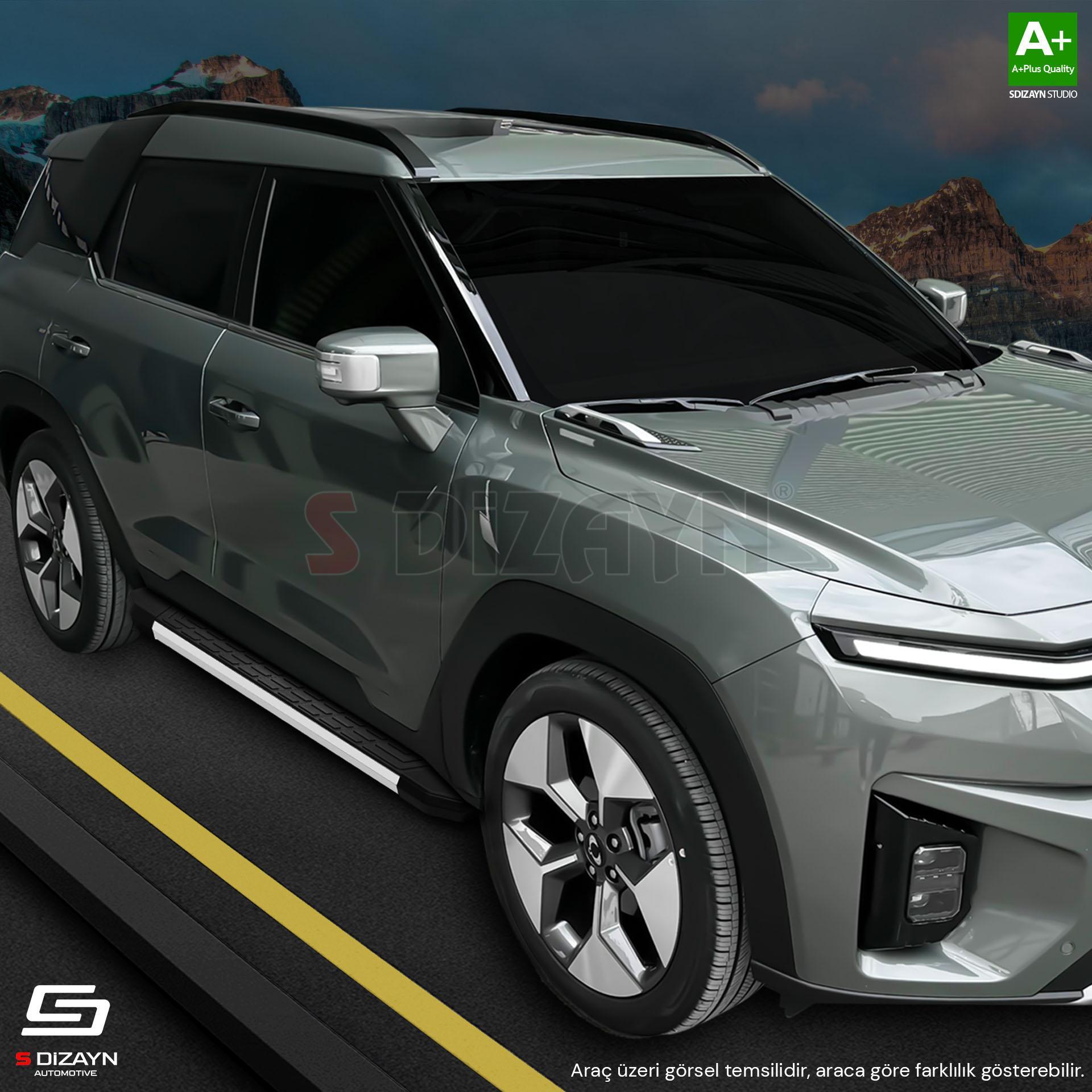 Nissan Qashqai 2 NewLine Aluminyum Yan Basamak 173 Cm 2014-2021 A+ Kalite