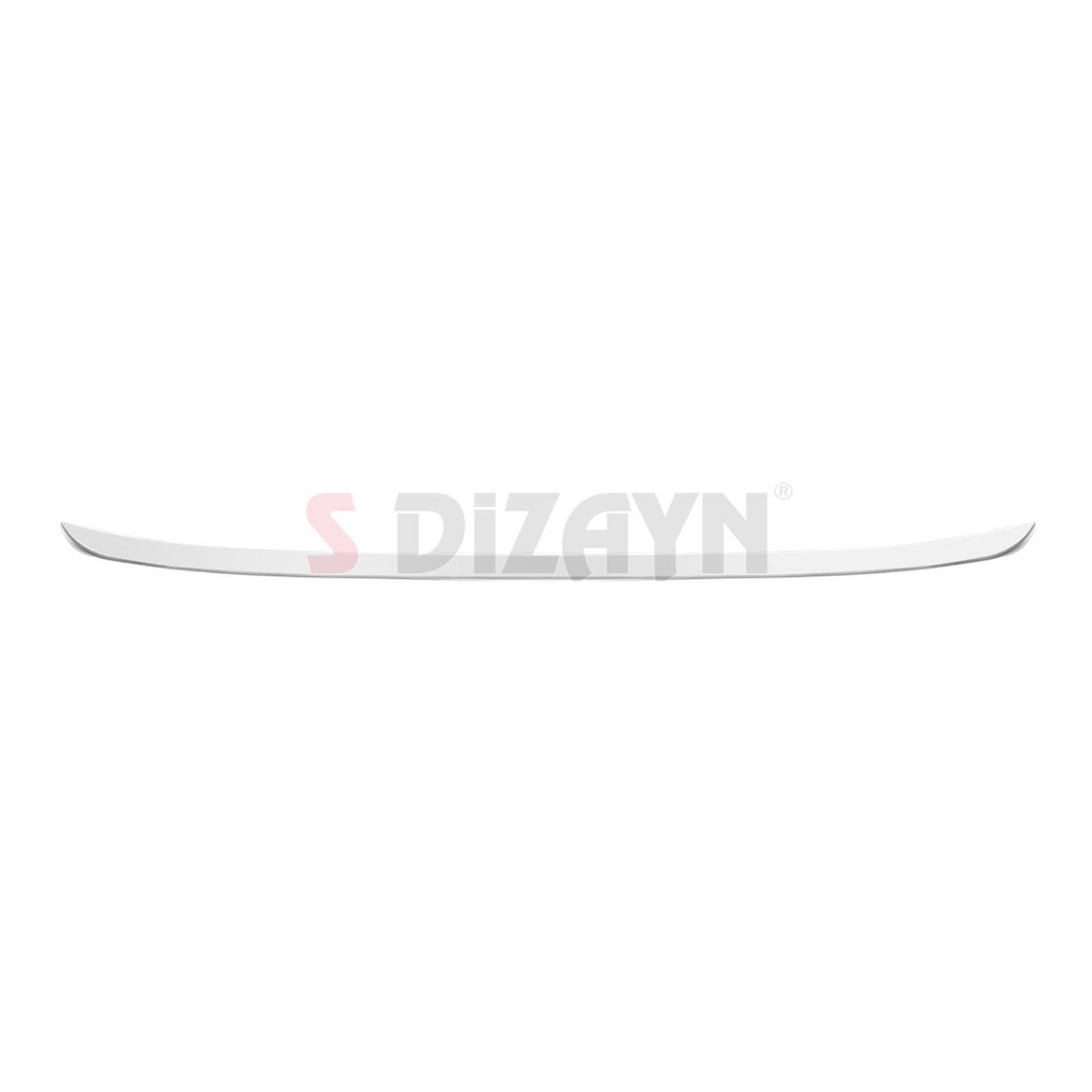 S-Dizayn Nissan Qashqai Krom Bagaj Alt Çıtası 2021 Üzeri A+ Kalite (Mat Krom)