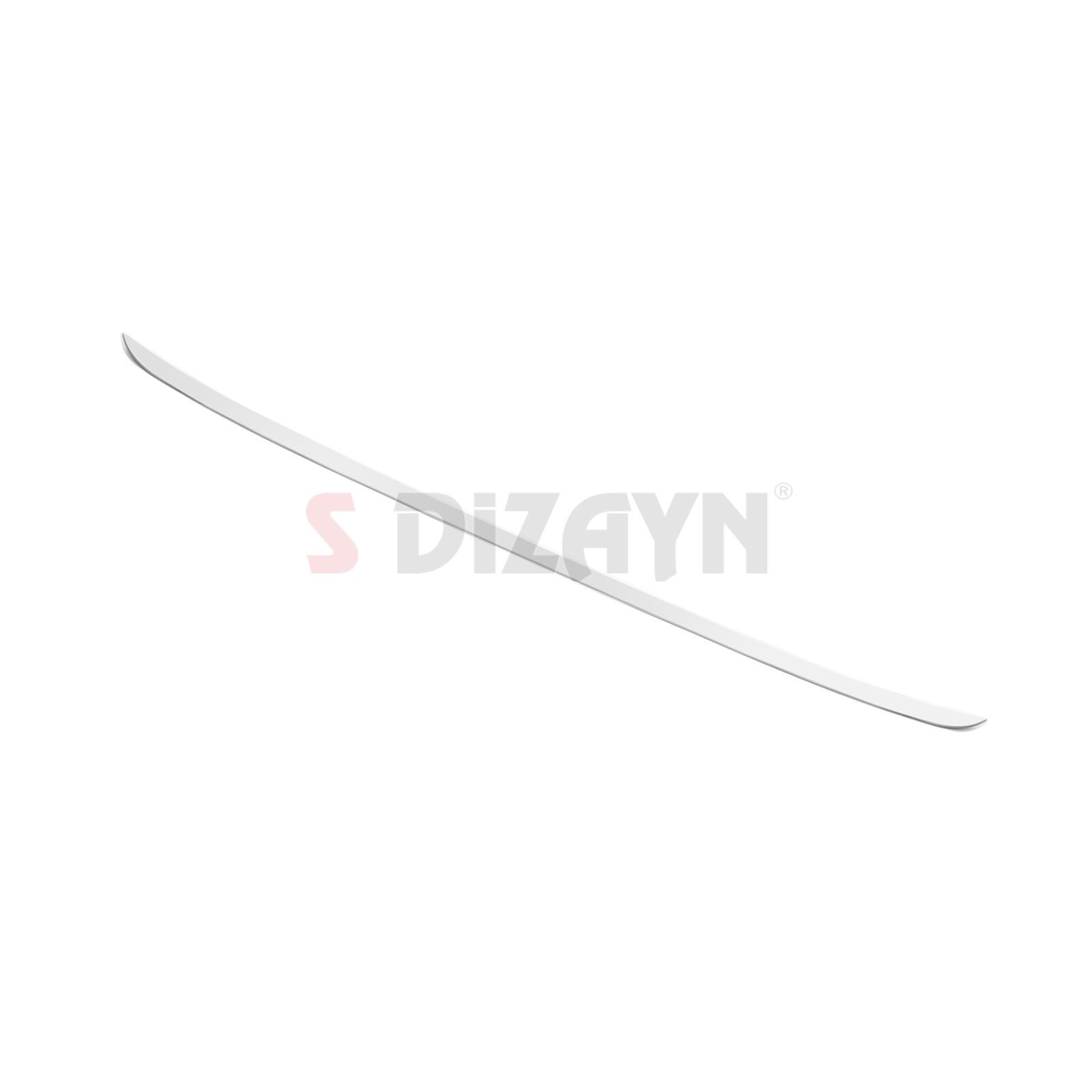 S-Dizayn Nissan Qashqai Krom Bagaj Alt Çıtası 2021 Üzeri A+ Kalite (Mat Krom)