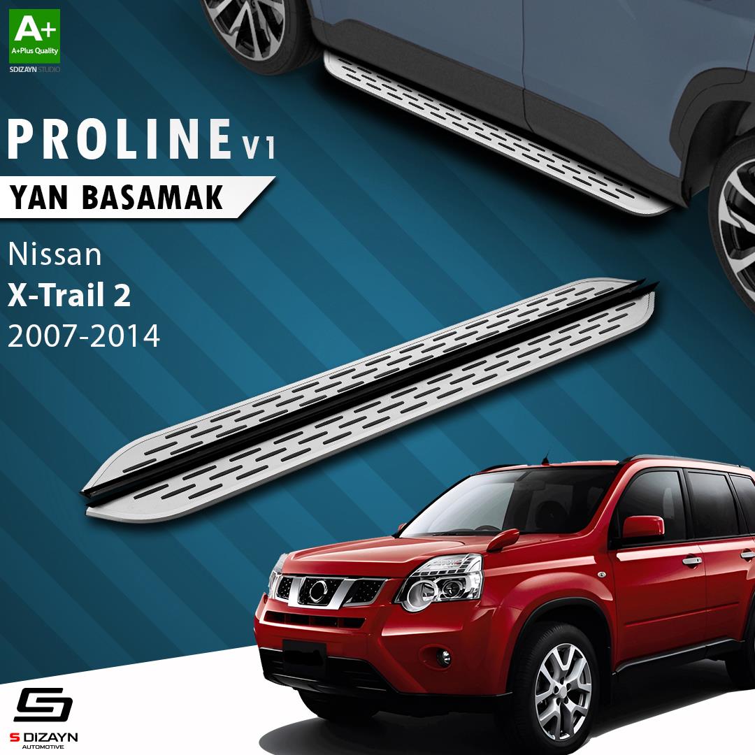 Nissan X-Trail T31 OEM Still Pro V1 Aluminyum Yan Basamak 173 Cm 2007-2014 A+ Kalite