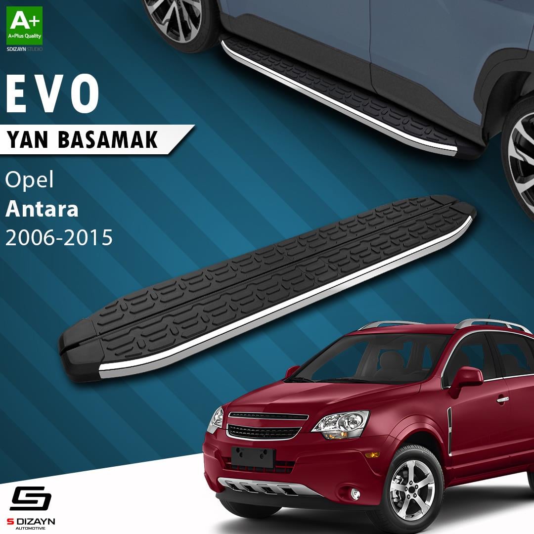 Opel Antara Evo Krom Yan Basamak 183 Cm 2006-2015 A+ Kalite