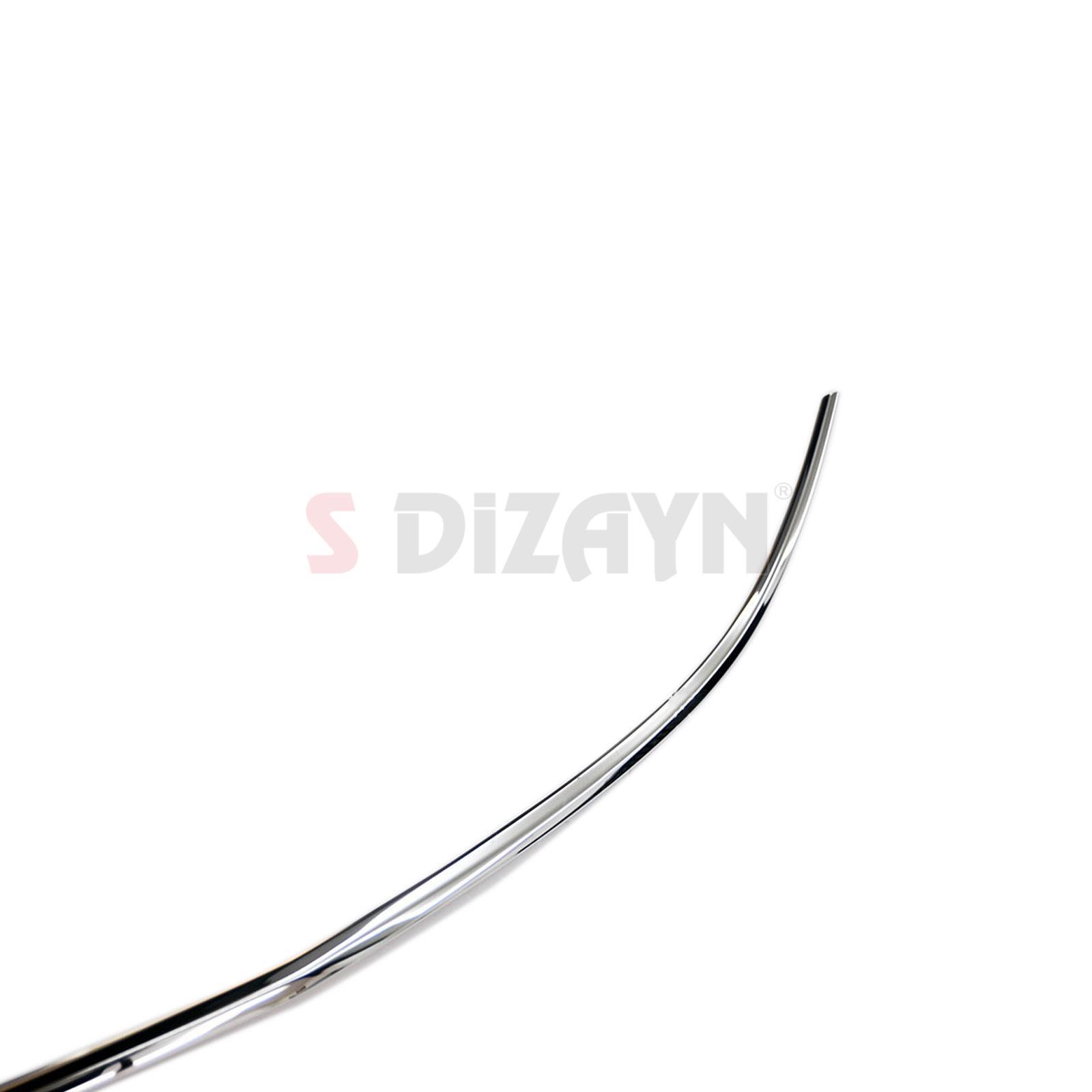S-Dizayn Opel Astra J Krom Ön Tampon Çıtası 2012-2020