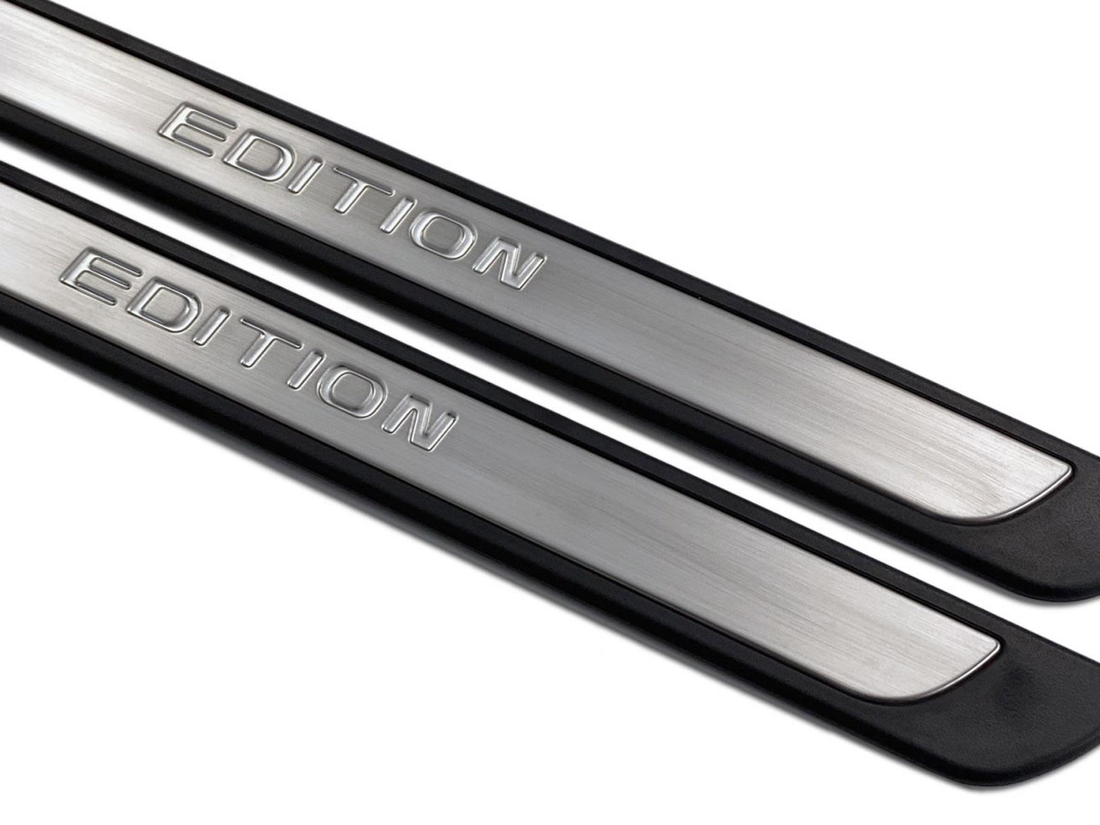 S-Dizayn Opel Combo D Krom Kapı Eşik Koruması Edition Line 2011-2015 2 Parça