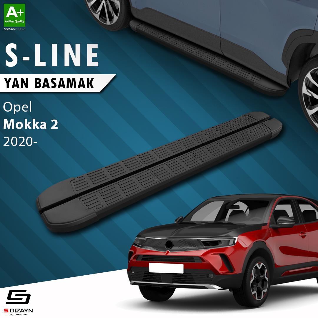 Opel Mokka 2 S-Line Siyah Yan Basamak 173 Cm 2020 Üzeri A+ Kalite