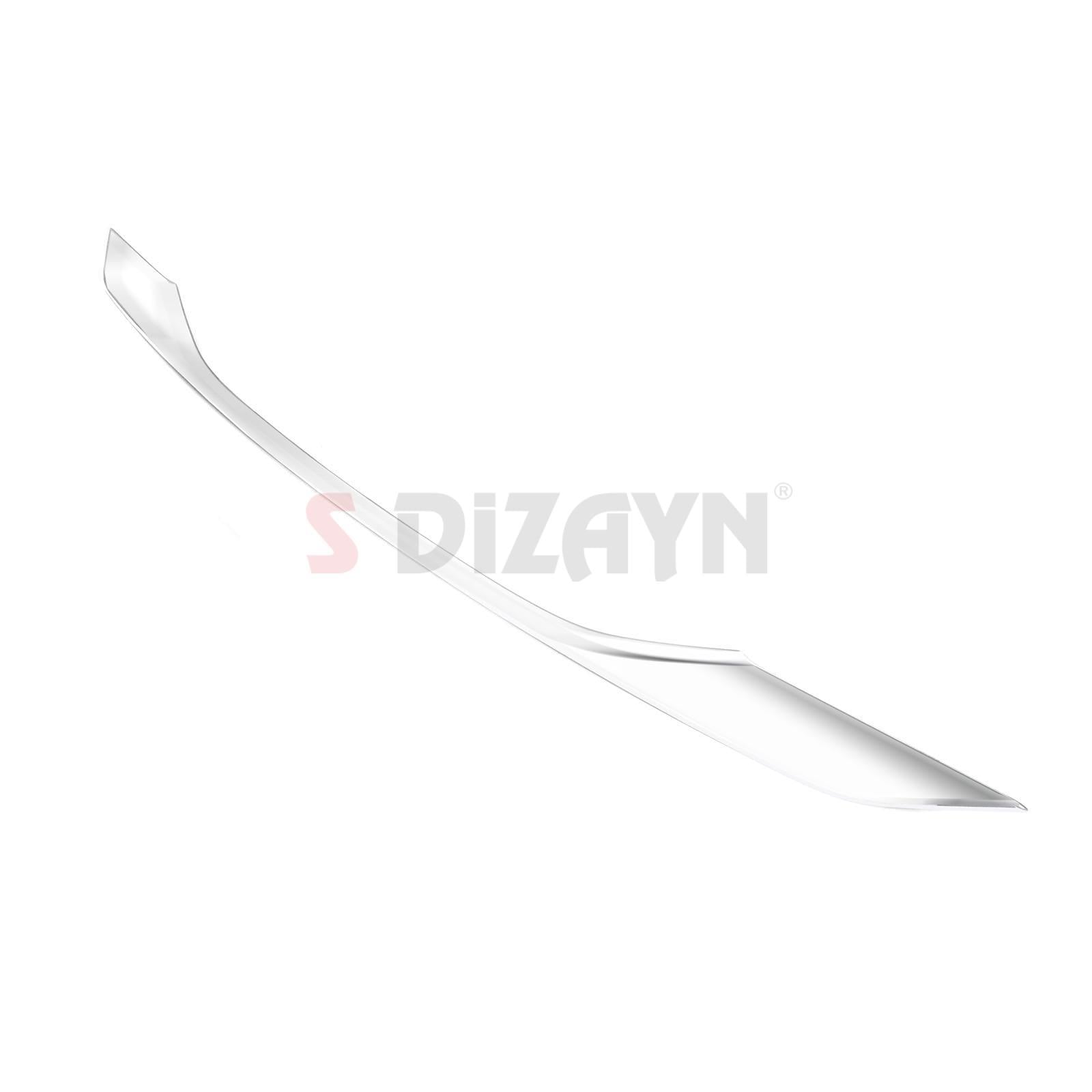 S-Dizayn Peugeot 2008 2 Krom Ön Tampon Çıtası 2020-2023