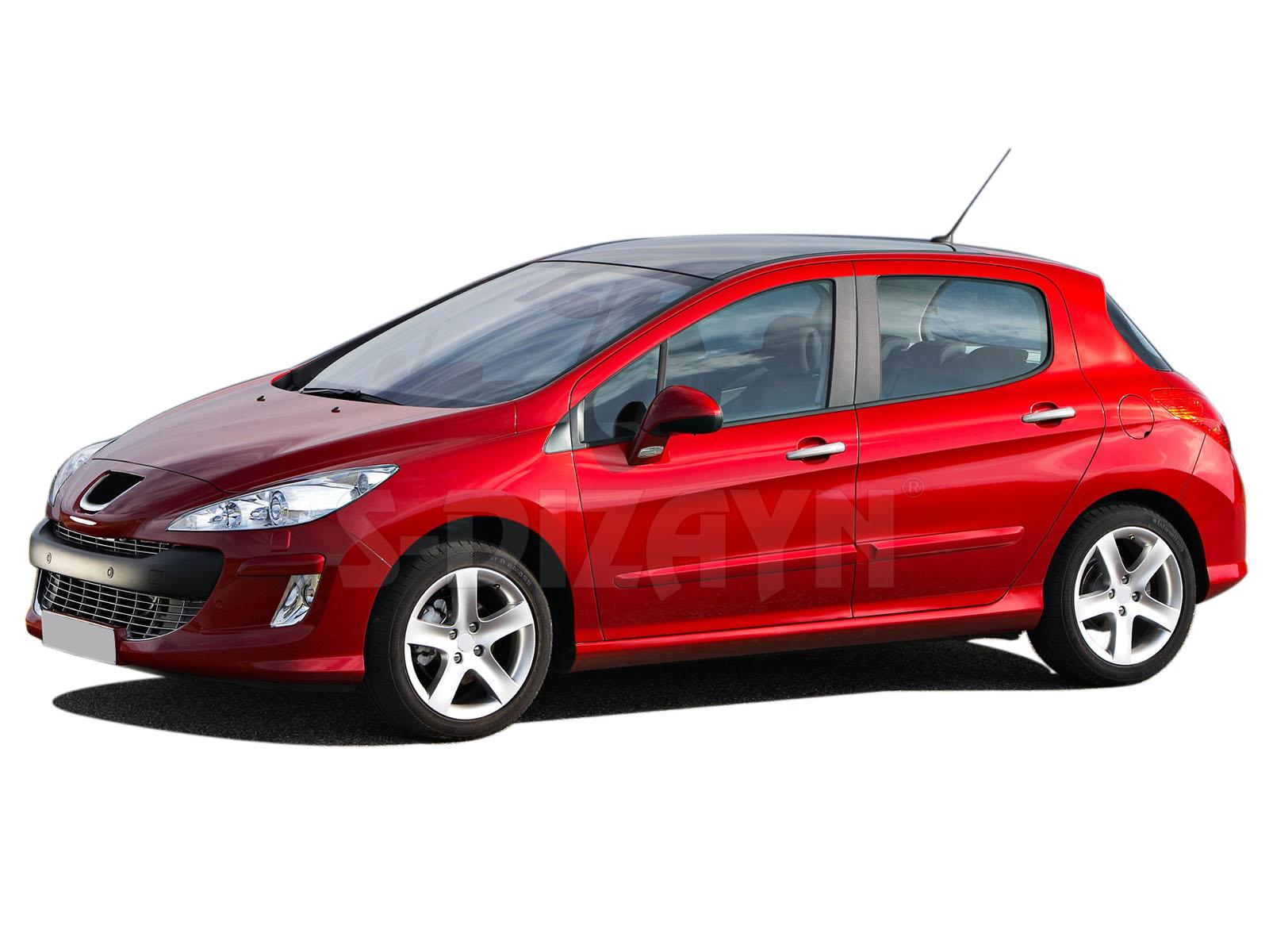 S-Dizayn Peugeot 308 Krom Kapı Kolu 4 Kapı 2007-2013