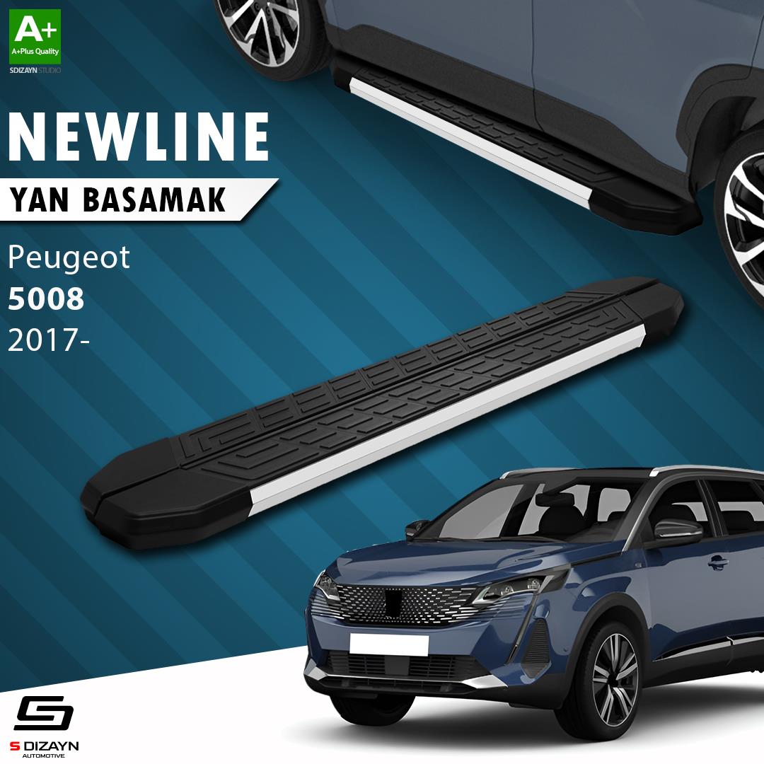 Peugeot 5008 2 NewLine Aluminyum Yan Basamak 203 Cm 2017-2023 A+ Kalite