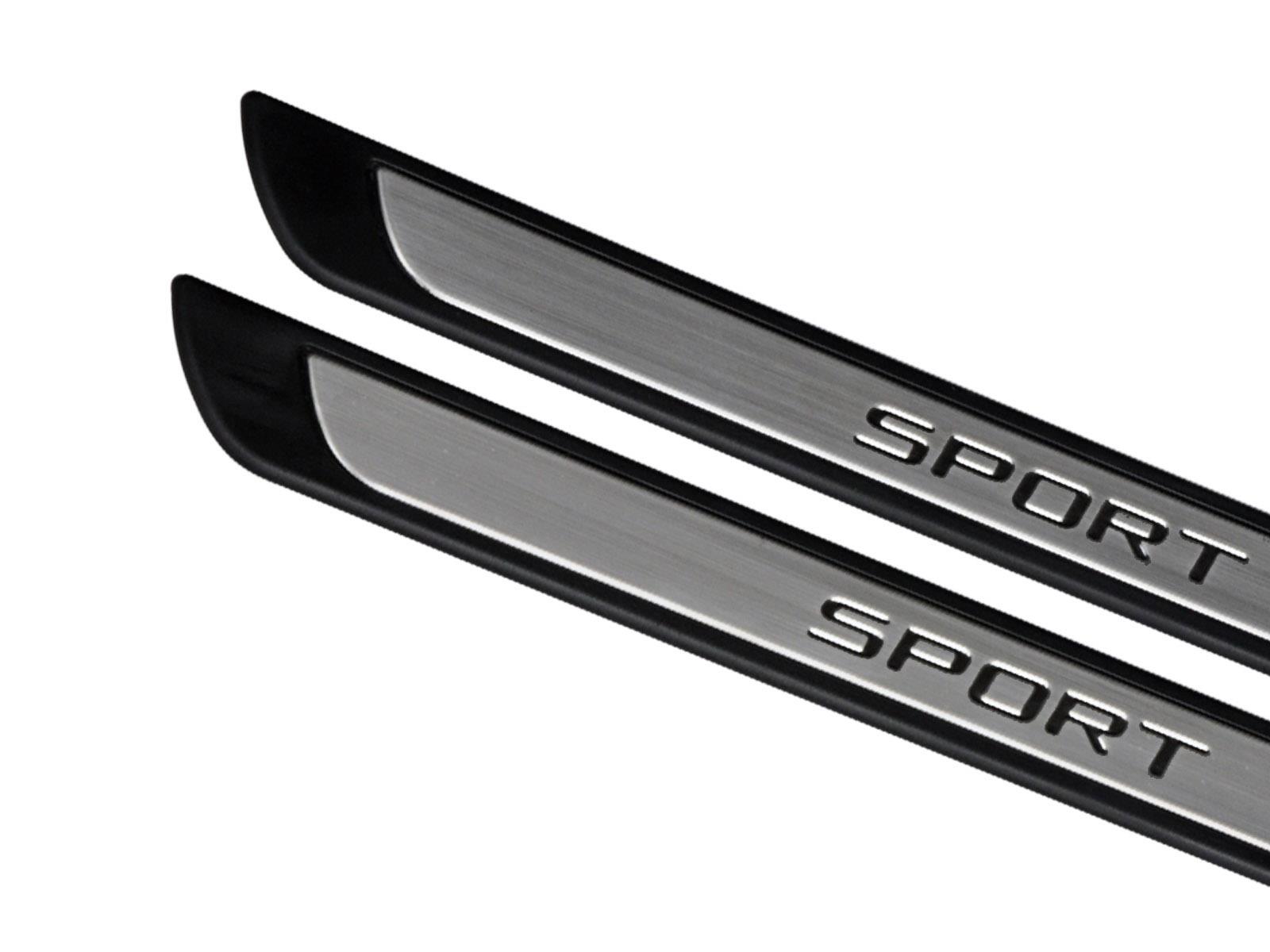 S-Dizayn Peugeot Partner 3 Krom Kapı Eşik Koruması Sport Line 2019 Üzeri 2 Parça