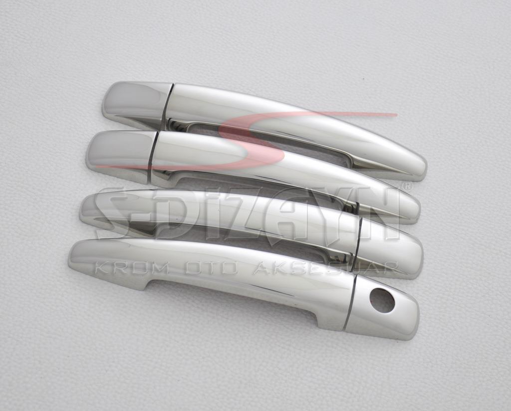 S-Dizayn Peugeot Partner Tepee Krom Kapı Kolu 4 Kapı 2008-2018