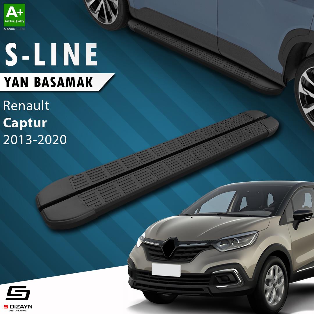 Renault Captur S-Line Siyah Yan Basamak 173 Cm 2013-2020 A+ Kalite
