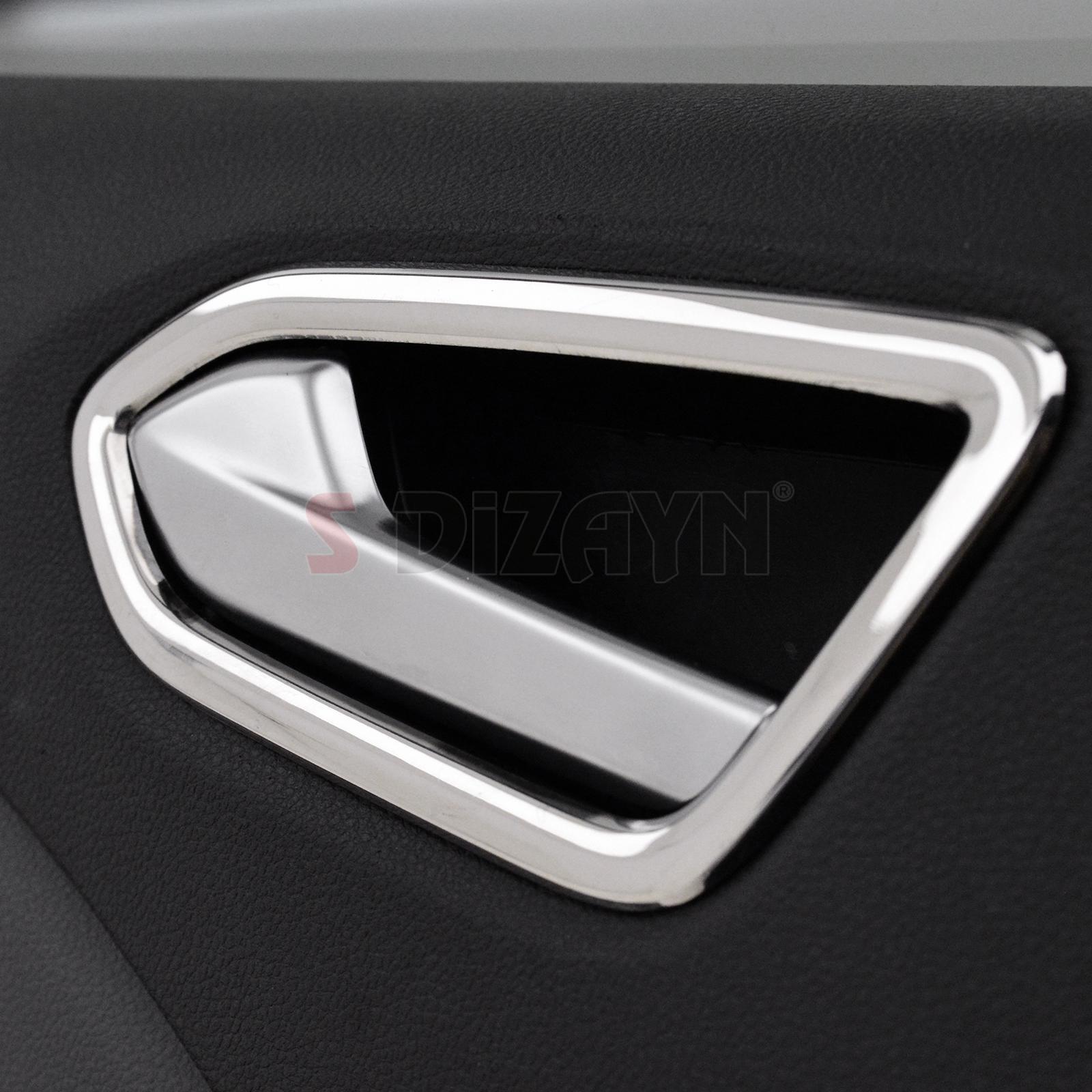 S-Dizayn Renault Clio 5 Krom İç Kapı Kolu Çerçevesi 4 Prç. 2019-2026