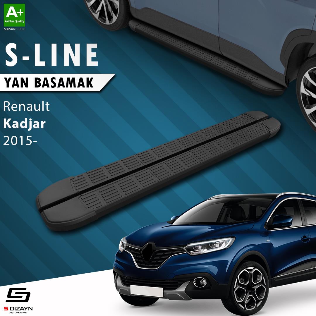 Renault Kadjar S-Line Siyah Yan Basamak 173 Cm 2015-2022 A+ Kalite