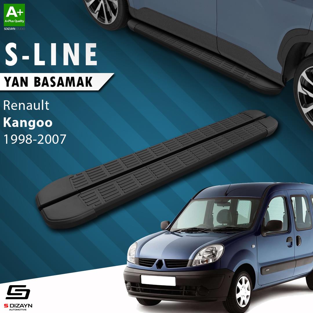 Renault Kangoo S-Line Siyah Yan Basamak 183 Cm 1998-2007 A+ Kalite