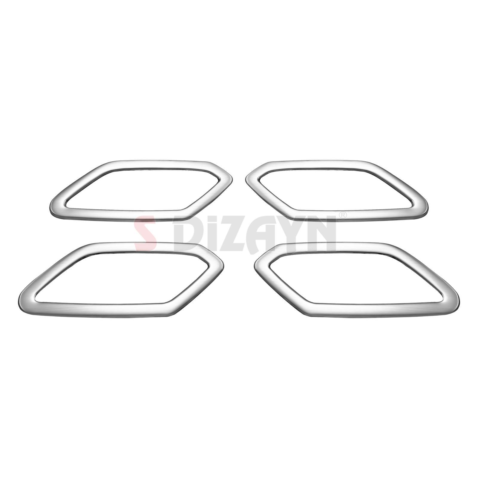 S-Dizayn Renault Taliant Krom İç Kapı Kolu Çerçevesi 4 Prç 2021 Üzeri A+ Kalite (Mat Krom)