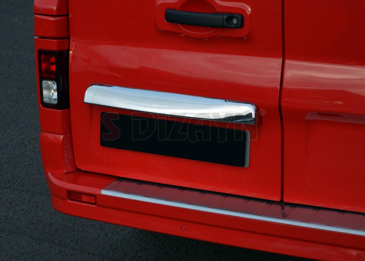 S-Dizayn Renault Trafic Krom Bagaj Çıtası (Çift Kapılı) 2014-2020