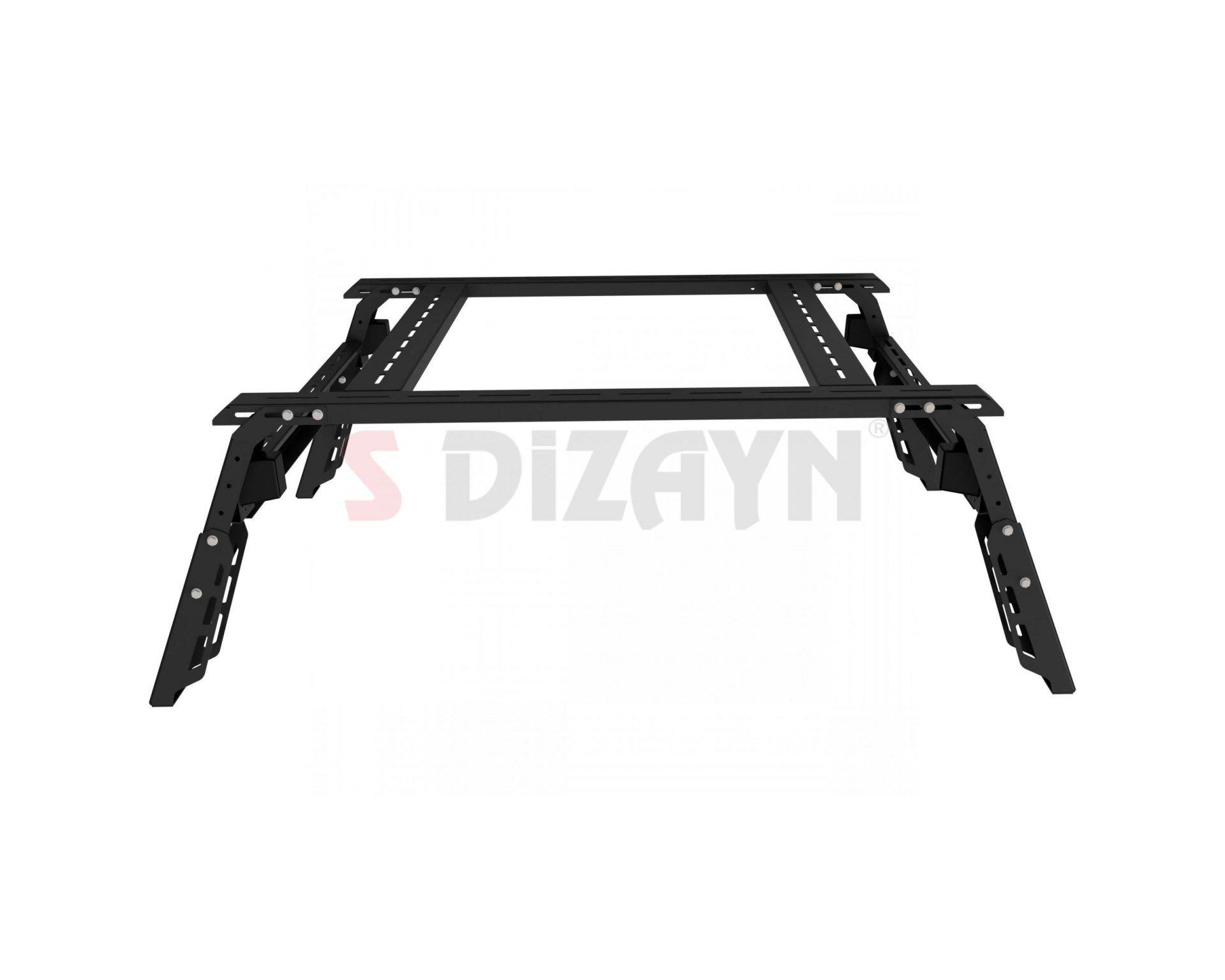 S-Dizayn SDX 4WD Off Road Fiat Fullback Pickup Çadır Taşıyıcı 2016-2019