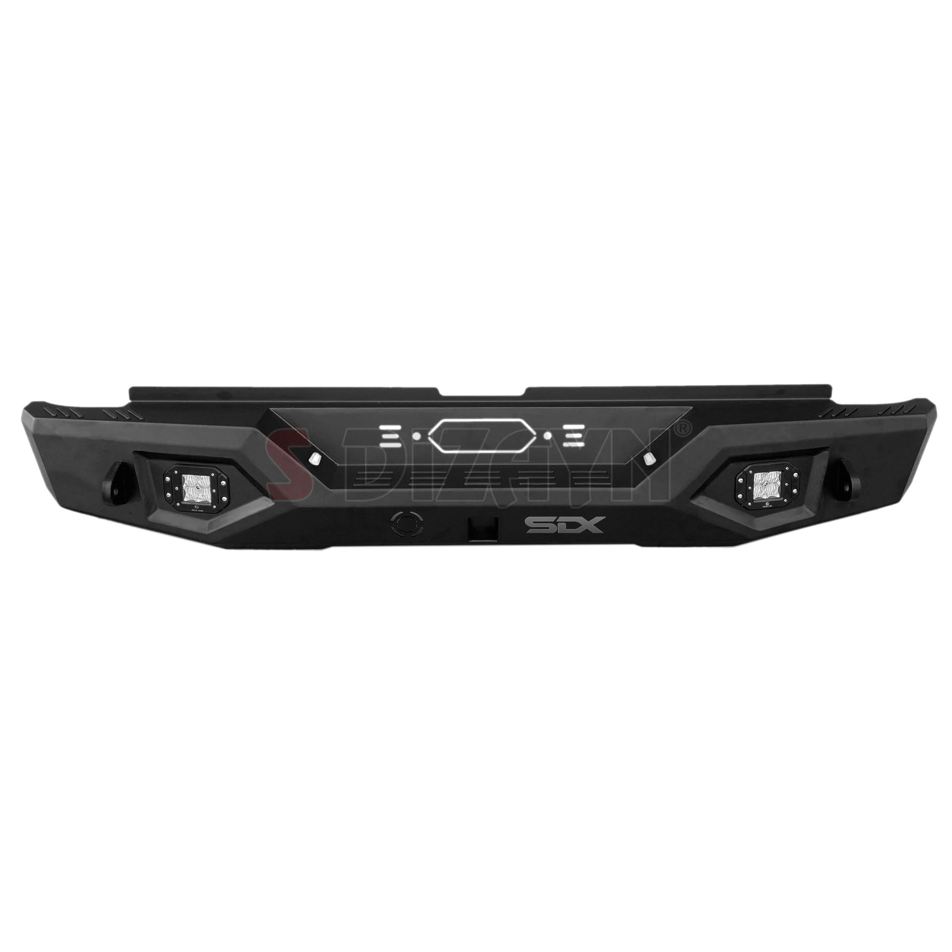 S-Dizayn SDX 4WD Off Road Toyota Hilux 7 Çelik Arka Tampon V1 Ledli 2006-2015