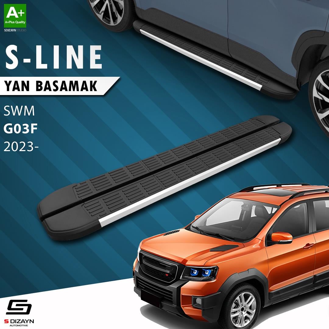 SWM G03F S-Line Aluminyum Yan Basamak 193 Cm 2023 Üzeri A+ Kalite
