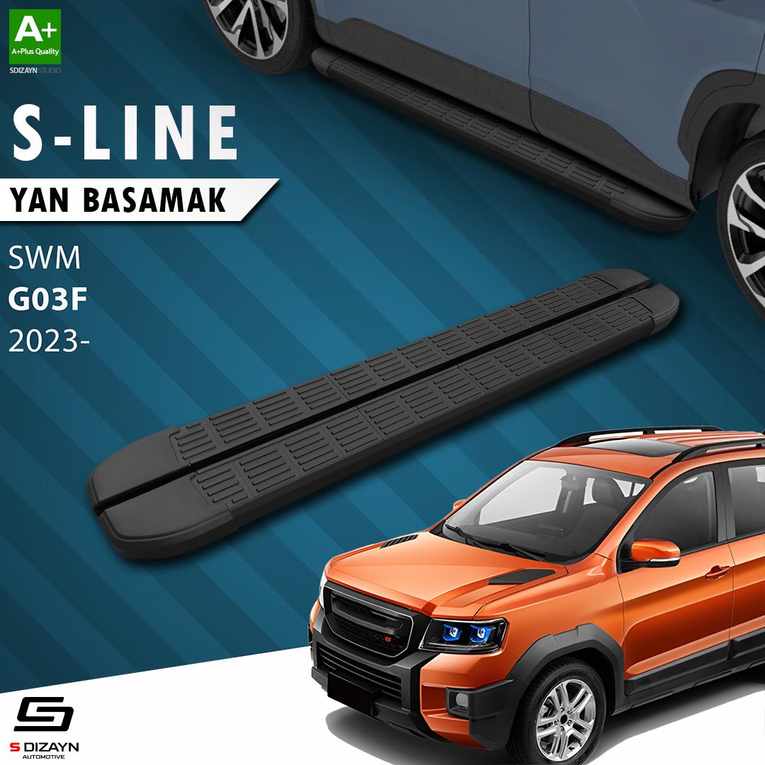 SWM G03F S-Line Siyah Yan Basamak 193 Cm 2023 Üzeri A+ Kalite