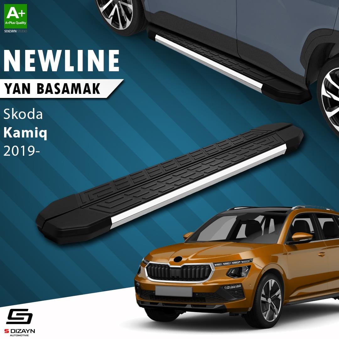 Skoda Kamiq NewLine Krom Yan Basamak 183 Cm 2019 Üzeri A+ Kalite