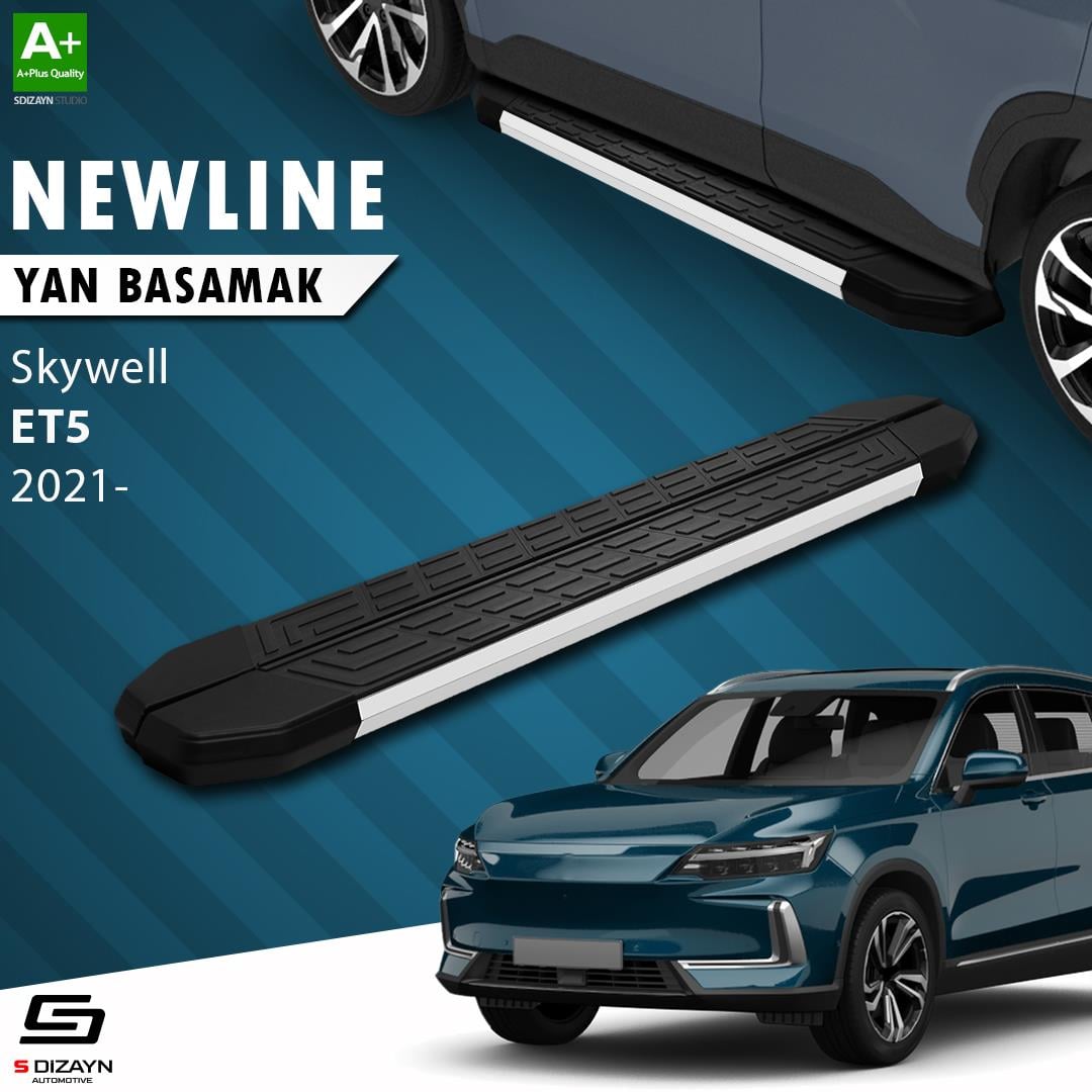 Skywell ET5 NewLine Aluminyum Yan Basamak 193 Cm 2021 Üzeri A+ Kalite
