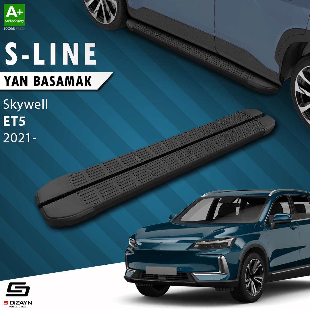 Skywell ET5 S-Line Siyah Yan Basamak 193 Cm 2021 Üzeri A+ Kalite