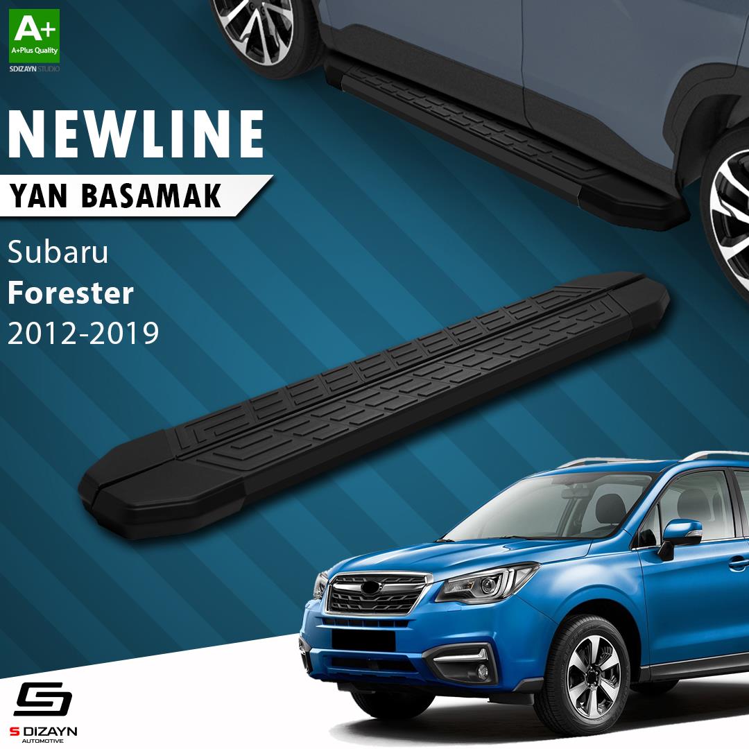 Subaru Forester 4 NewLine Siyah Yan Basamak 183 Cm 2012-2019 A+ Kalite
