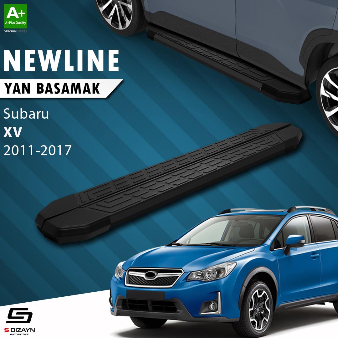 Subaru XV NewLine Siyah Yan Basamak 173 Cm 2011-2017 A+ Kalite