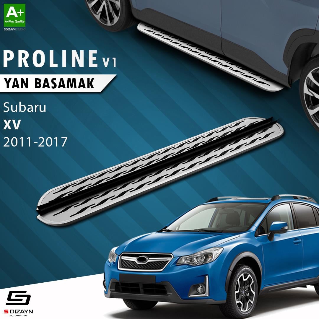 Subaru XV OEM Still Pro V2 Aluminyum Yan Basamak 173 Cm 2011-2017 A+ Kalite