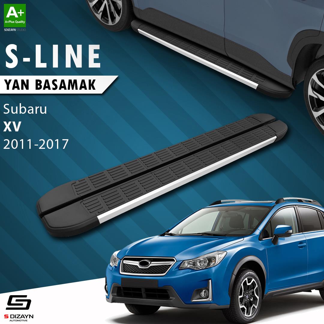 Subaru XV S-Line Aluminyum Yan Basamak 173 Cm 2011-2017 A+ Kalite