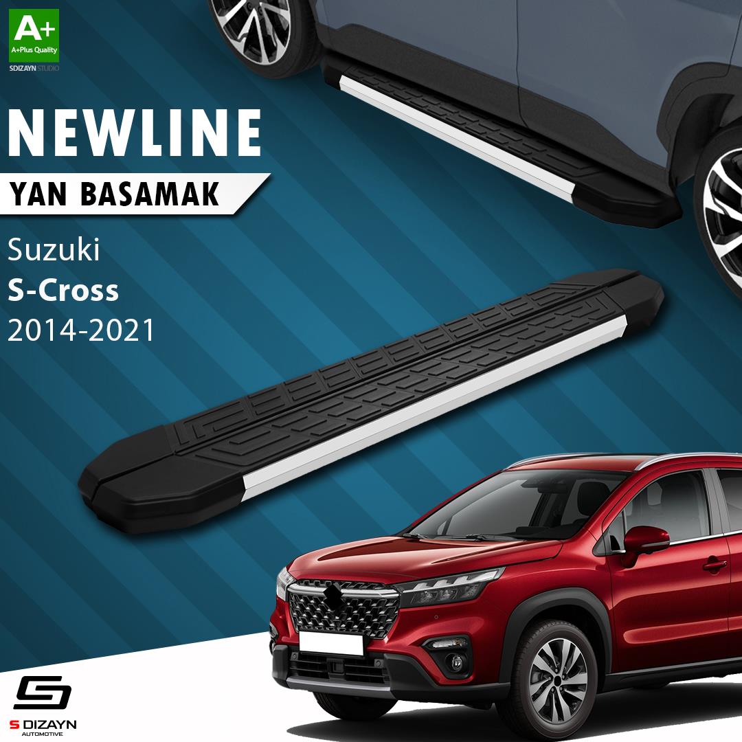 Suzuki SX4 2 S-Cross NewLine Aluminyum Yan Basamak 173 Cm 2014-2021 A+ Kalite