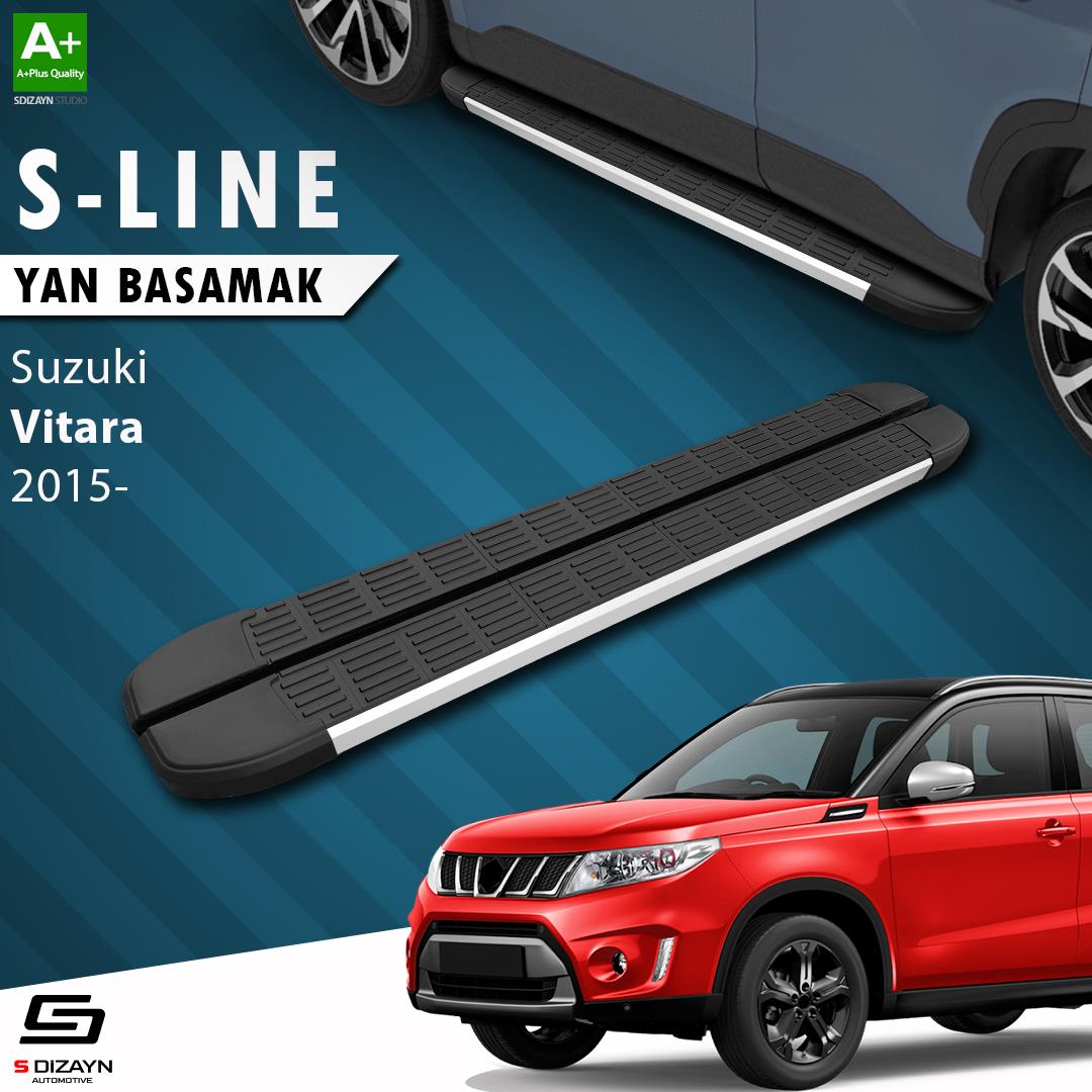 Suzuki Vitara 4 S-Line Aluminyum Yan Basamak 163 Cm 2015 Üzeri A+ Kalite