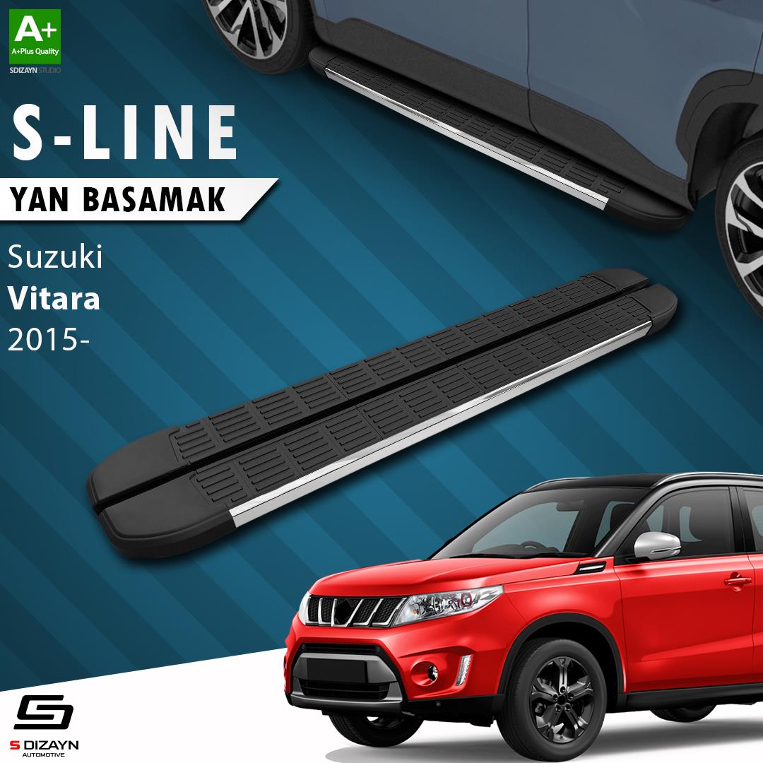 Suzuki Vitara 4 S-Line Krom Yan Basamak 163 Cm 2015 Üzeri A+ Kalite
